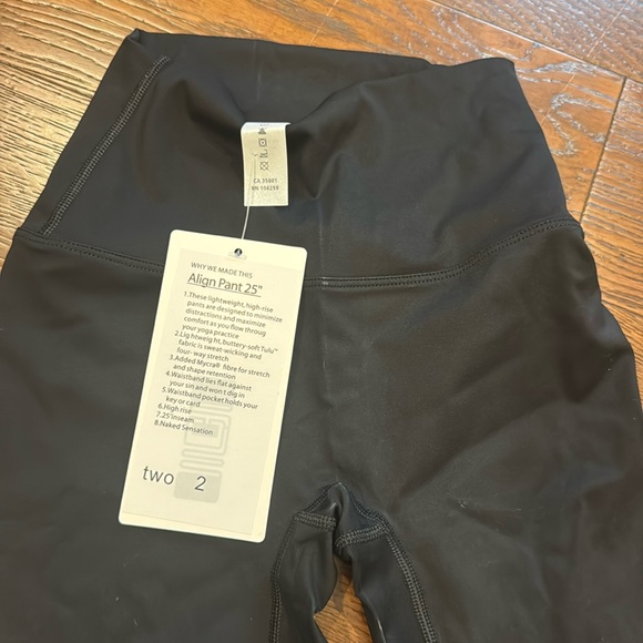 Black, women’s leggings. *NOT LULULEMON. NWT. - Picture 1 of 3